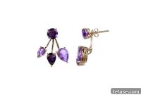 JewelMak’s Golden Amethyst Sparkle: Jen’s Must-Have Studs and Jackets
