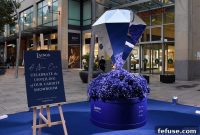 The Laings Diamond Eight Foot Public Art Sculpture Revealed