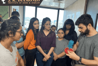 JK Diamonds Institute Design Students Explore Kama Schachter Jewelry Factory