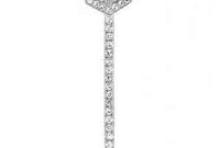 EF Collection’s Exquisite Triple Diamond Arrow Necklace