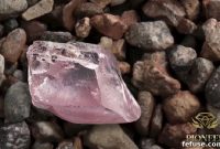 Stunning 29.5-Carat Protea Pink Alluvial Diamond Up for Sale