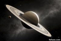 Saturn’s Sparkling Diamond Storm