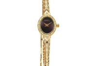 Titan’s Nebula: 18K Gold Bracelet Watches – Contemporary Jewellery Artistry