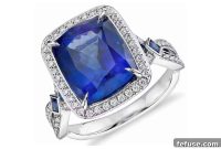Britt’s Curated Akiva Gil Tanzanite Sapphire Ring