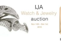 IJA Curates Collection for Online Watch and Jewelry Auction