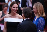 Kate’s Stellar Sparkle: Diamonds Dazzle at Top Gun Premiere