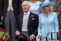 Queen Camilla Sparkles in Queen Mary’s Diamond Thistle in Edinburgh