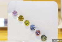 ALROSA’s Colored Polished Diamonds Fetch $1.2 Million at Israel Auction