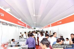 Rough Gemstone Show 2016 Jaipur Image 2: Gemstone exhibitors booth