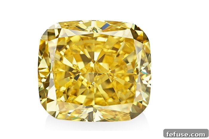 Fancy Vivid Yellow Diamond