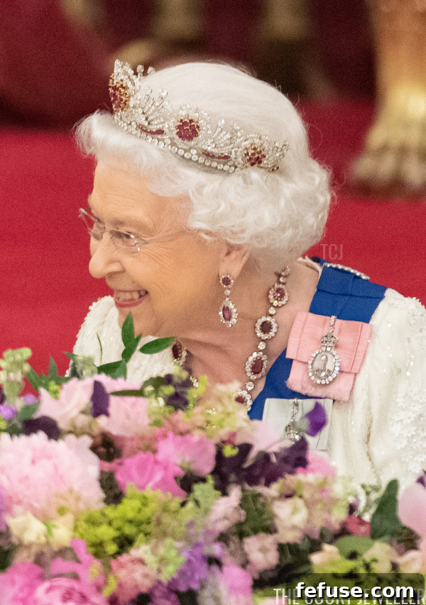 Glittering Majesty: Buckingham Palace State Banquet Jewels 4 Dominic Lipinski- WPA Pool/Getty Images