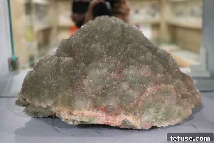 Lush Green Fluorite Hill of Intergrown Cubic Crystals