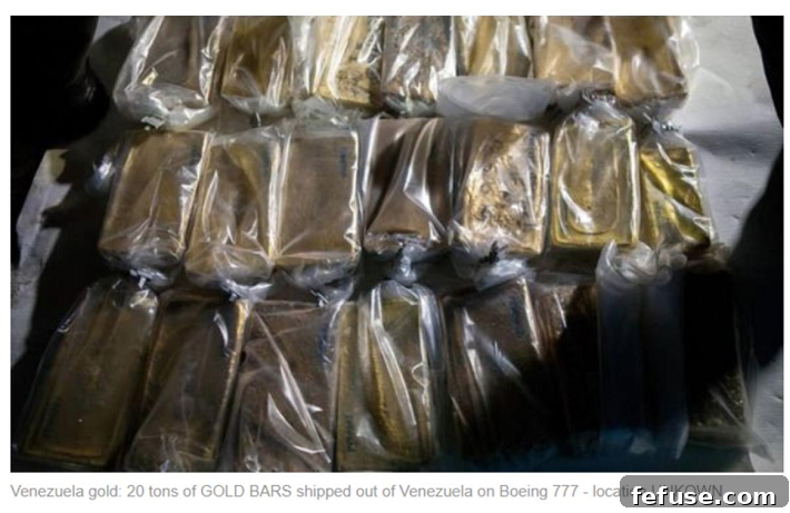 Venezuelan gold bars