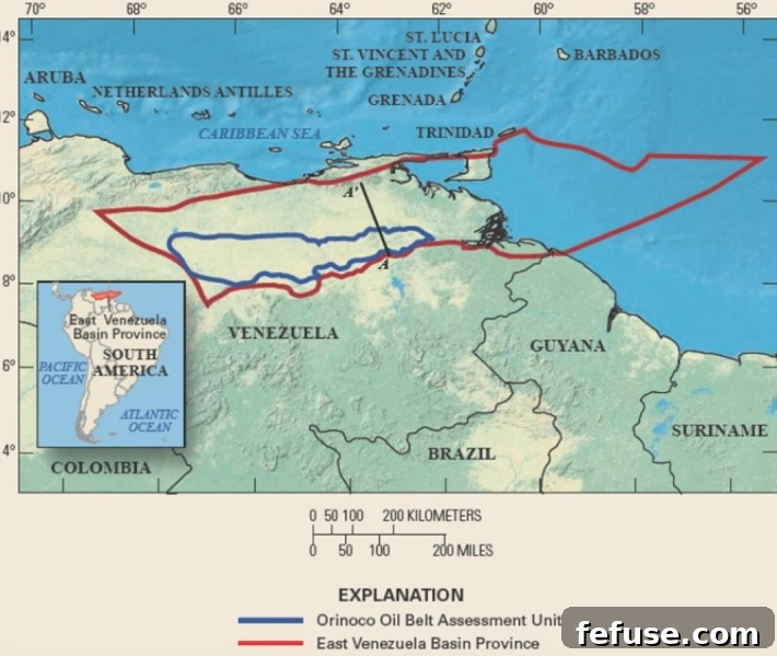 Venezuelas map