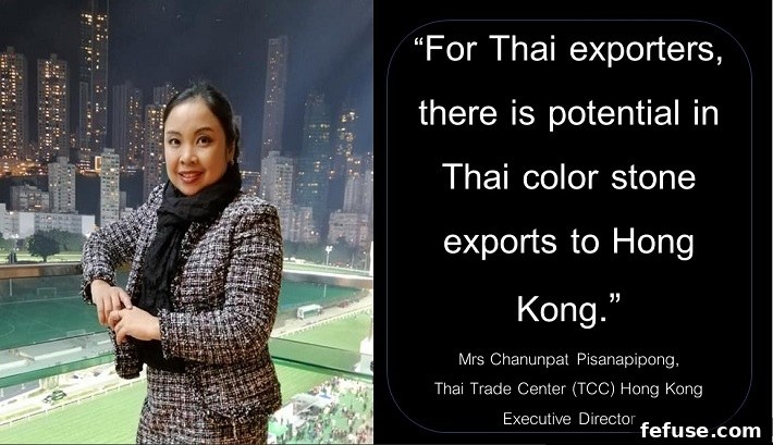 Mrs Chanunpat Pisanapipong, Thai Trade Center (TTC) Hong Kong Executive Director