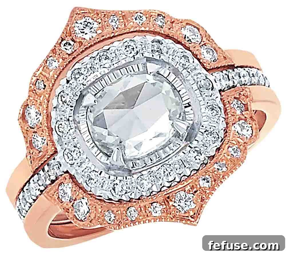 Suneera Rose-Cut Diamond Rings