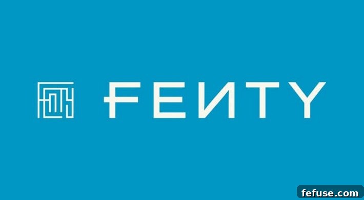 The Fenty brand logo for LVMH's new fashion venture with Rihanna