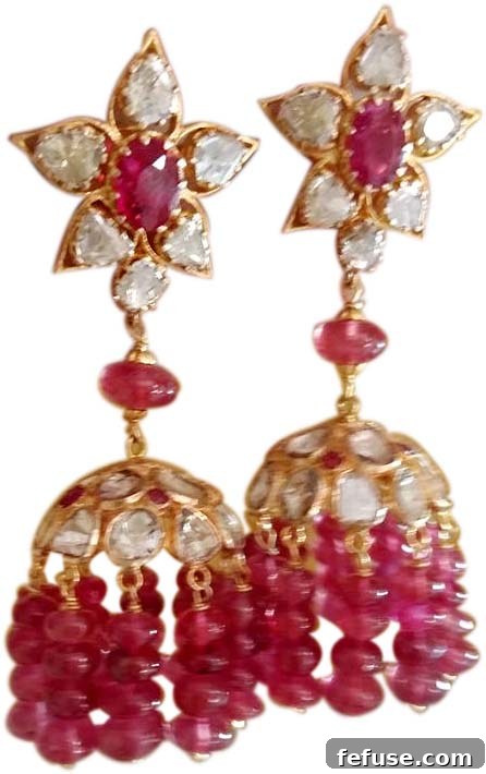 Close-up of a designer gemstone ring by Shimlesh Vyas