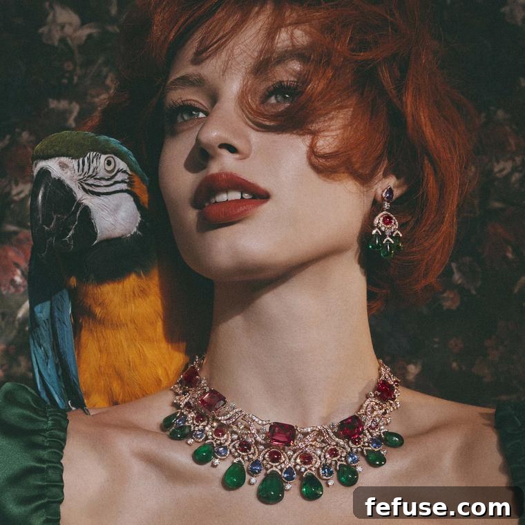 Wide-ranging in its cinematic inspiration the Bulgari Cinemagia Fairy Wings necklace transports us to the enchanted world of Peter Pan and in particular the fairy Tinkerbell
