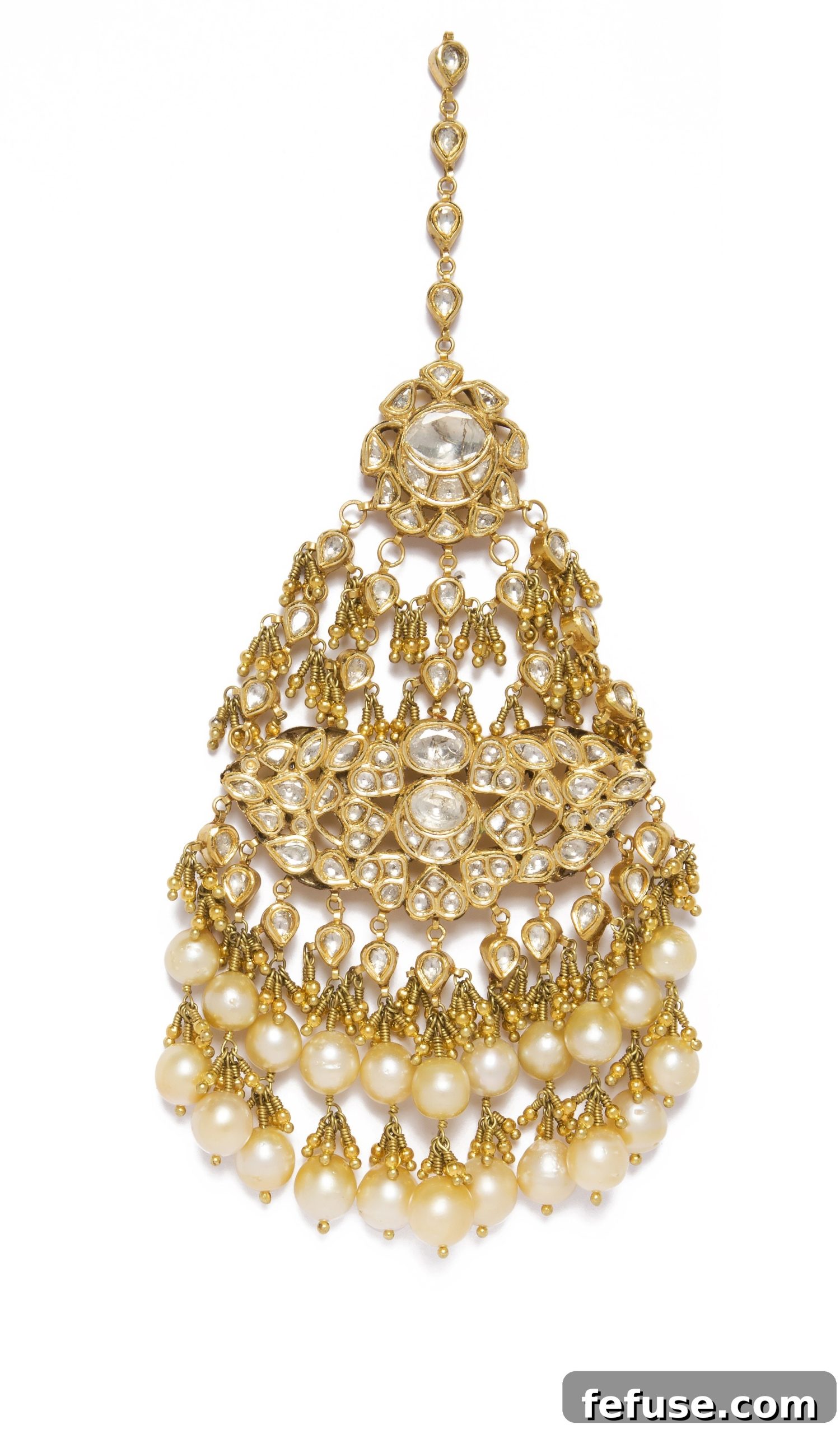 Paasas - Jhoomar - Royal Side Head Accessory for Indian Brides with Mughal and Nawabi Heritage