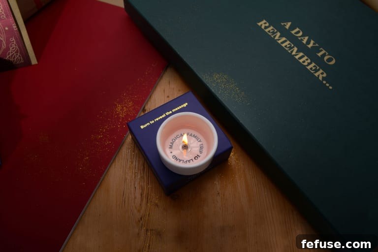 Laings: Your Chance to Win a Magical Family Christmas 2 Lighting The Candle Will Reveal A Prize