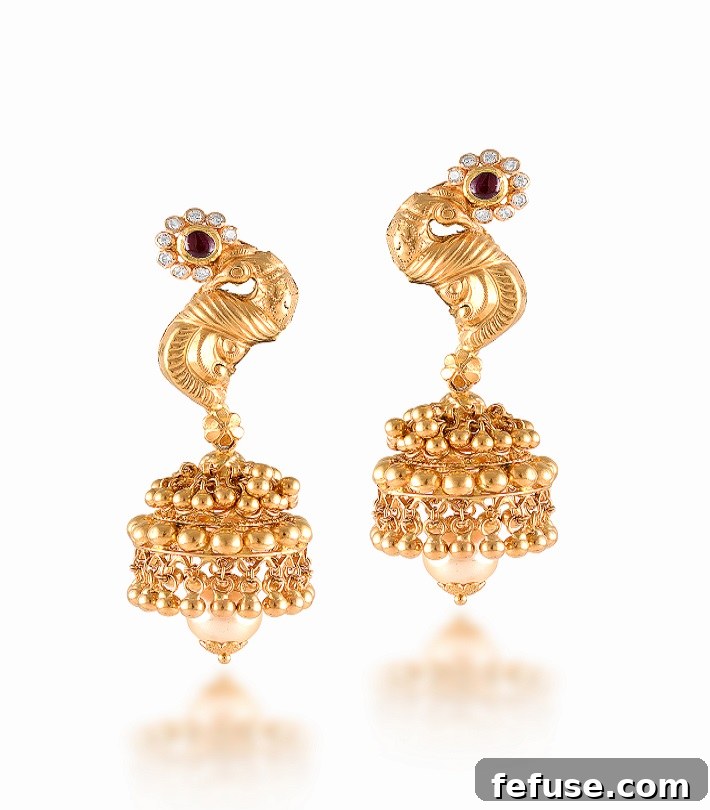 Gold Earrings New