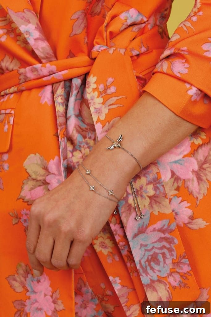 Kit Heath Jewellery SS20 British Nature Captured in Design 2 Kit Heath 'Flyte' collection necklace featuring intricate natural motifs and semi-precious stones.