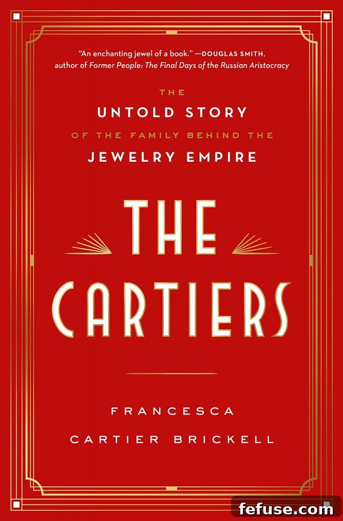 The Cartiers book cover or Francesca Cartier Brickell promotional image