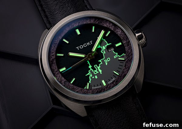 Unwrap Your Look: Sporty Street Watches for the Holidays 5 Tockr USS Texas watch, featuring a dial made from salvaged material from the historic battleship USS Texas.