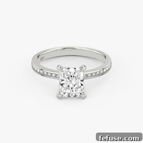 The Art of the Stack: Pairing Engagement Ring Shapes with the Perfect Wedding Band 12 Radiant