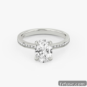 The Art of the Stack: Pairing Engagement Ring Shapes with the Perfect Wedding Band 15 Oval