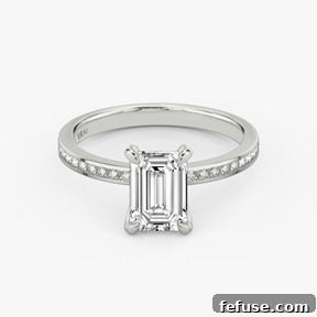The Art of the Stack: Pairing Engagement Ring Shapes with the Perfect Wedding Band 17 Emerald