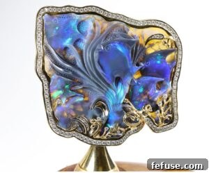 Marine Magic by Gemstone Trading Company – Winner Professional Figurative Carving 2019