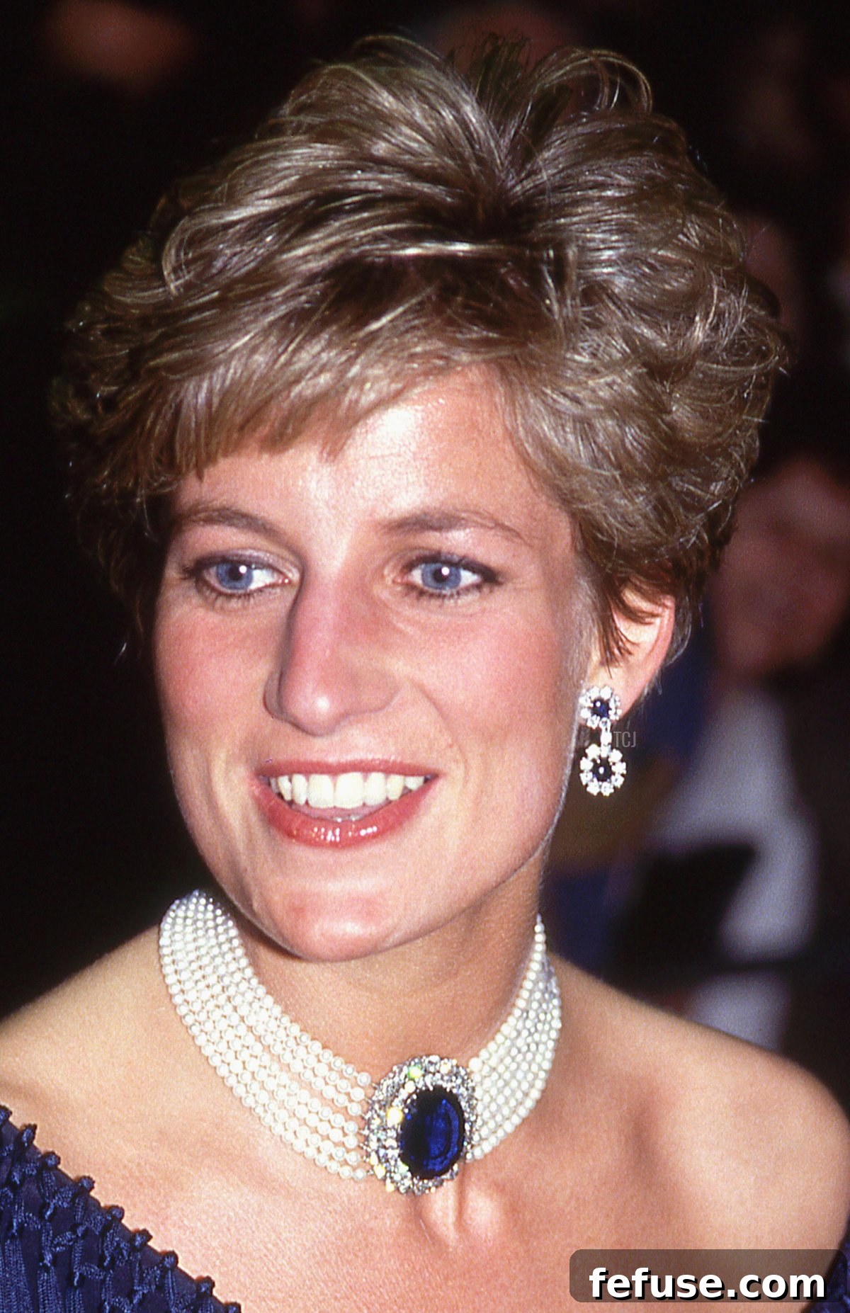 Princess Diana attended a concert at the Royal Albert Hall, Kensington, London. UK July 08th 1991