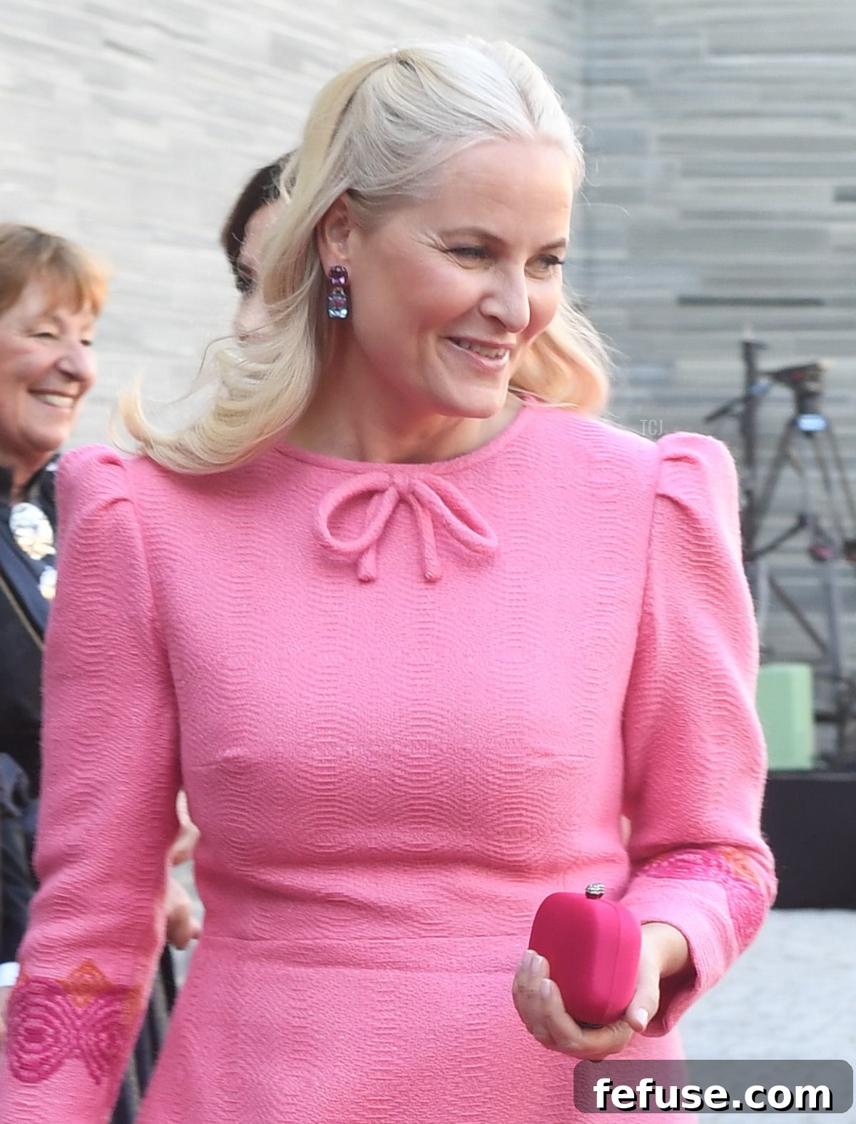 Crown Princess Mette-Marit attends an official dinner in conjunction with the opening of the new National Museum on June 10, 2022 in Oslo, Norway