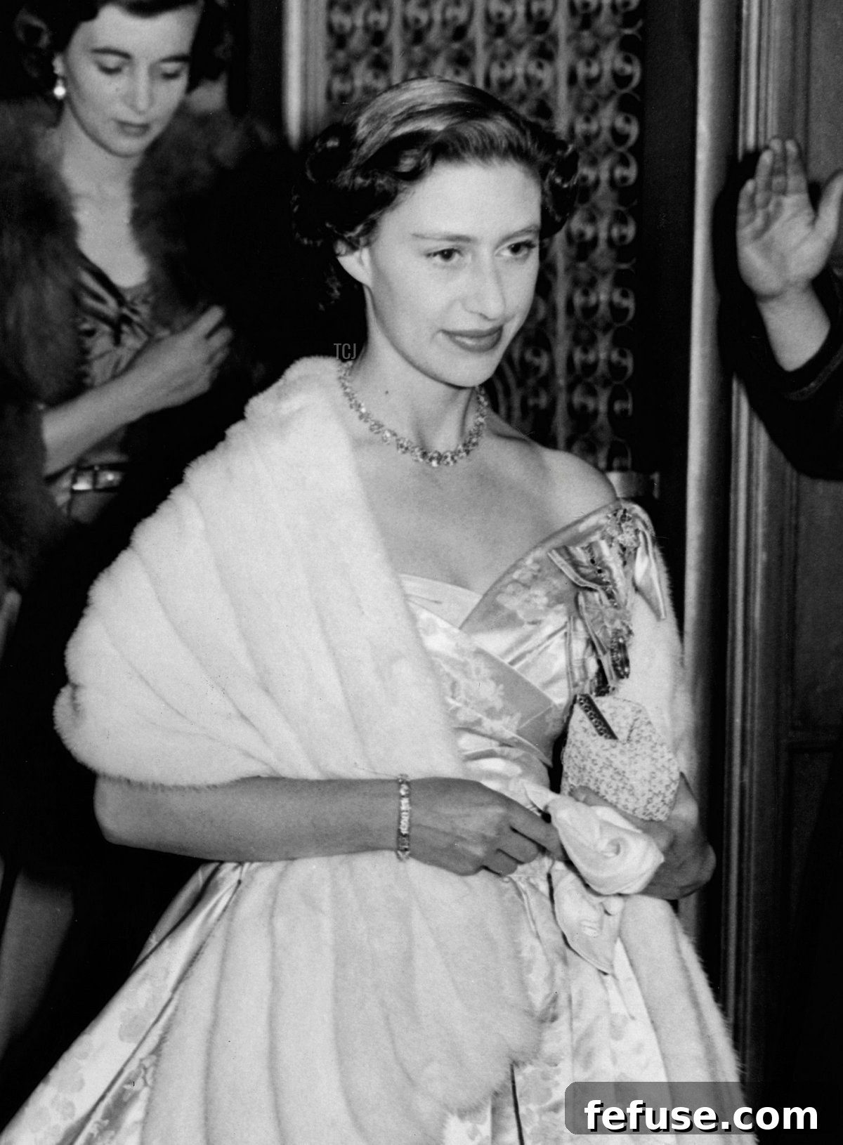 Picture taken on June 13, 1953 showing Princess Margaret at London