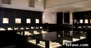 Massachusetts Jeweler Featured in Fifty States 2 Cynthia Kagan opened Quadrum Gallery in 1978. The Chestnut Hill, Massachusetts store has eight employees and at approximately 500 square feet, “is a gem of a jewel box,” said Maravelias.