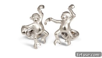 James Deakin inspired cufflinks
