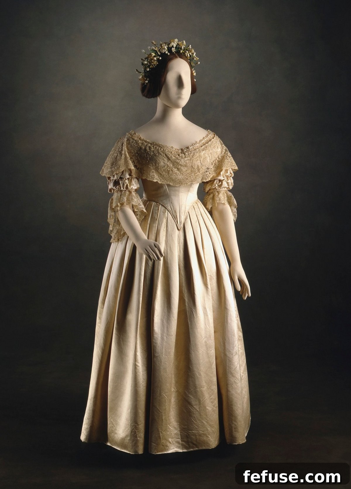 Queen Victoria's Wedding Dress, 1840 (Royal Collection)