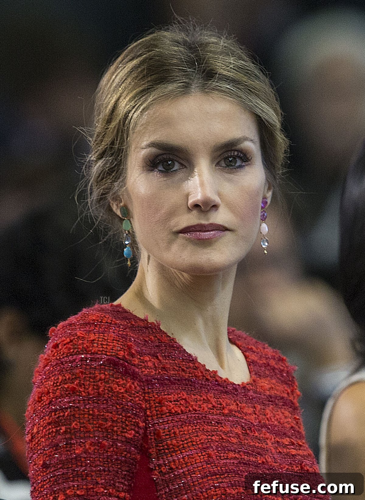 Queen Letizia of Spain attends the Second International Conference on Nutrition at the headquarters of the Food and Agriculture Organization of the United Nations on November 20, 2014 in Rome, Italy (FAO via Getty Images)