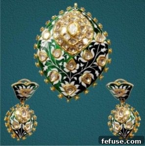 enamelled canvas 2 with floral pattern