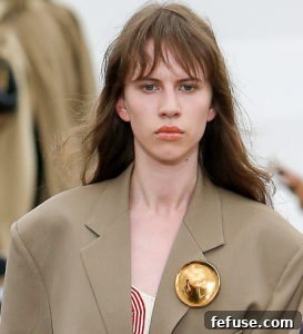 Celine hammered metal brooches Spring 2018 accessories