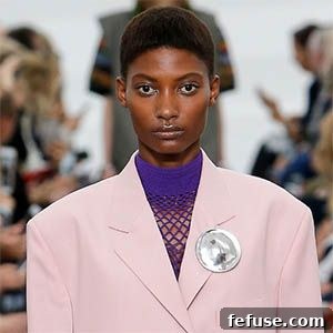 Celine chic round brooches Phoebe Philo Spring 2018 collection