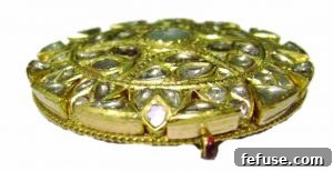 Raj Gopal Soni's Signature Kundan Meena Jadau Pendant