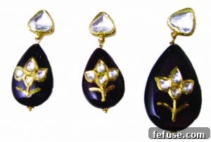 Artisan Crafted Kundan Meena Jadau Bangle
