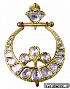 Raj Gopal Soni Kundan Meena Jadau Headpiece