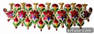 Detailed Craftsmanship of Kundan Meena Jadau Pendant