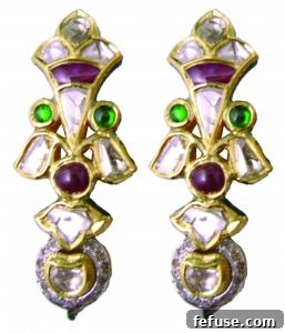 Raj Gopal Soni Kundan Meena Jadau Earcuff