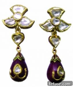 Handcrafted Kundan Meena Jadau Pendant by Raj Gopal Soni