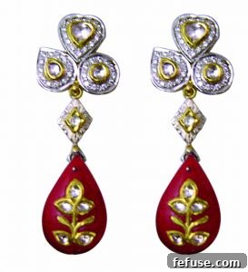 Traditional Kundan Polki Jadau Ring by Raj Gopal Soni